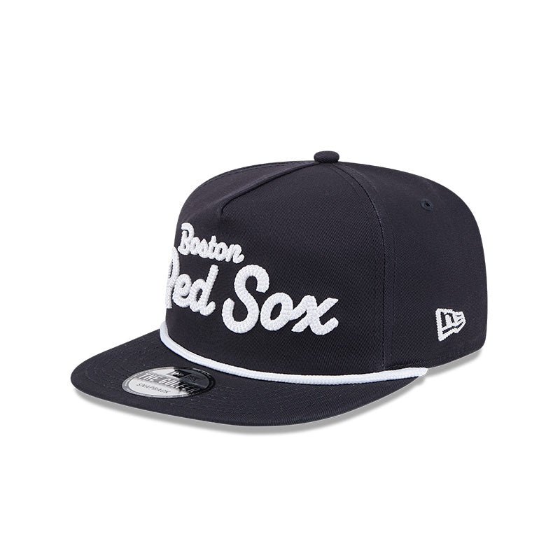 Boston Red Sox Team Text Golfer Snapback Hat