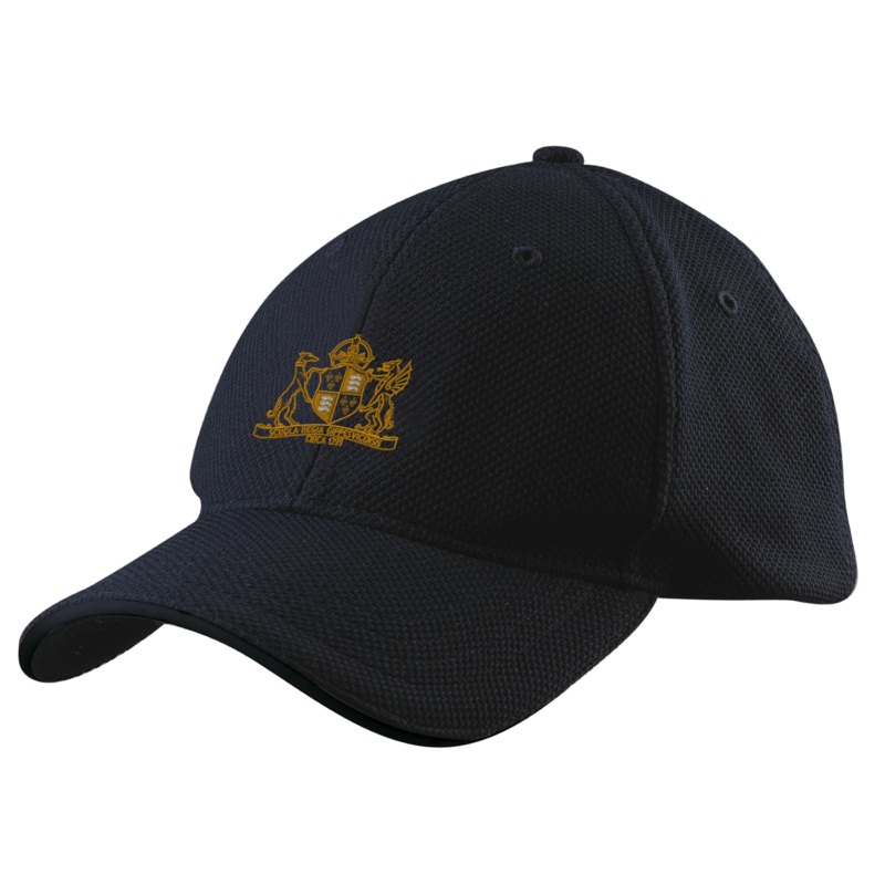 Ipswich School ‘s Dark Navy Cricket Cap-Navy-Adult