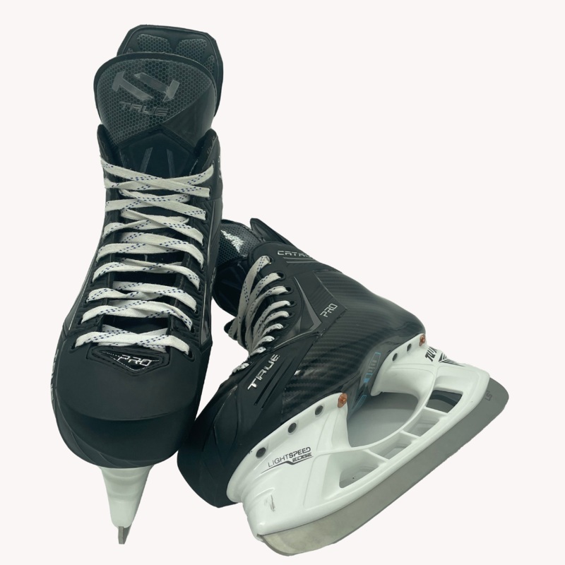 True Catalyst Pro Custom Pro Stock Skates – Size 7R – Connor Carrick (AHL)
