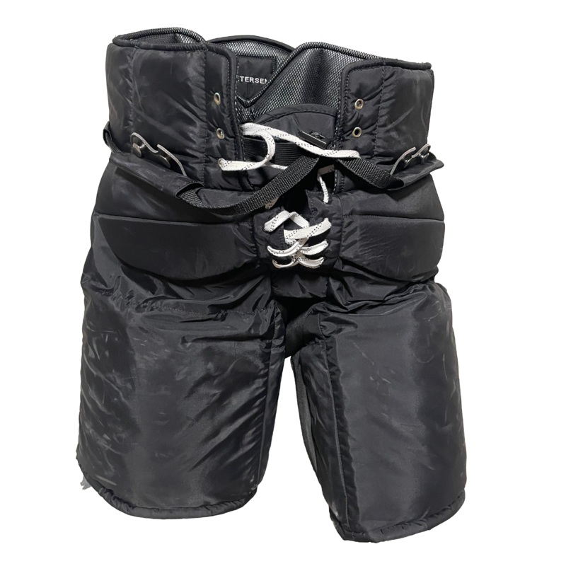 Vaughn Pro Custom – Used NHL Pro Stock Goalie Pants – Philadelphia Flyers (Black)