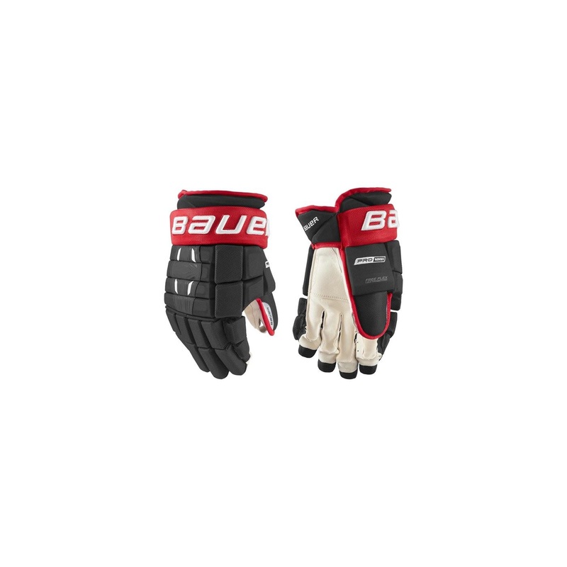 Bauer Gloves Pro Series SR Black/Red
