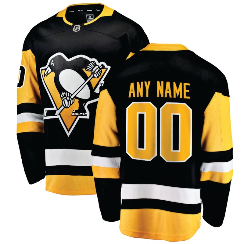 Customized Breakaway Jersey Pittsburgh Penguins