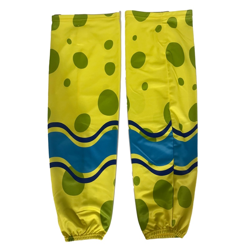 ECHL – Used Hockey Socks (Spongebob)