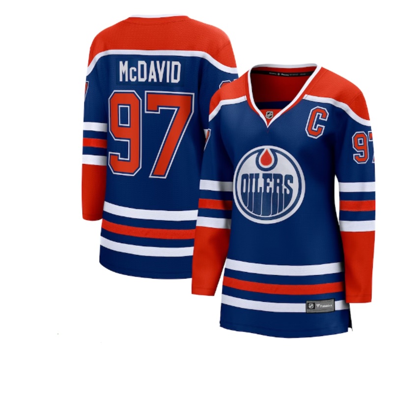 Edmonton Oilers Women’s Breakaway Jersey – McDavid