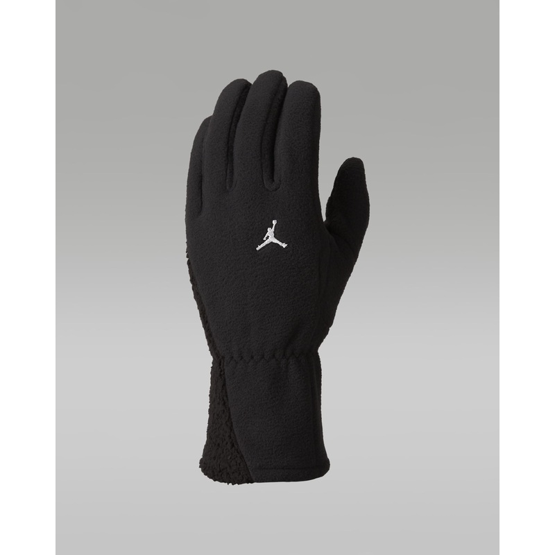 Jordan Men’s Fleece Gloves|BLACK/WHITE|TAN/WHITE|S|M|L|XL