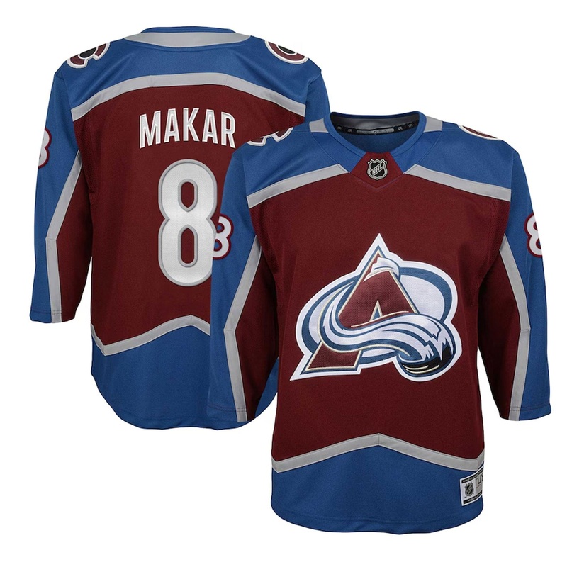 Outer Stuff Premier Junior Jersey – Colorado Avalanche Cale Makar