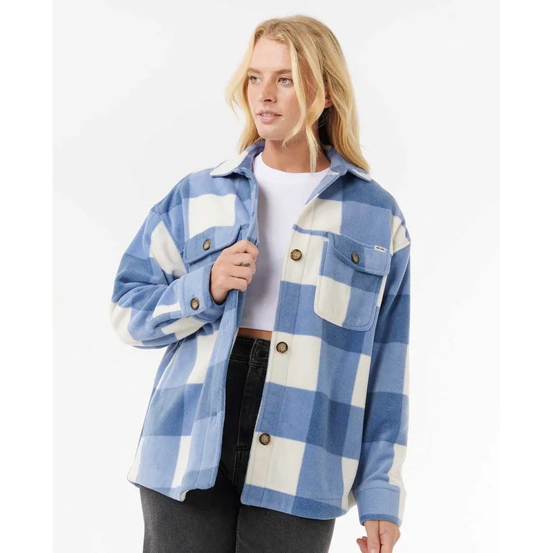 Ripcurl Women’s Neon Isles Fleece Long Sleeve Shirt