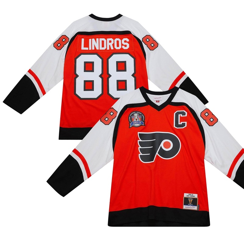 Mitchell & Ness Blue Line Vintage Senior Jersey – Philadelphia Flyers Eric Lindros