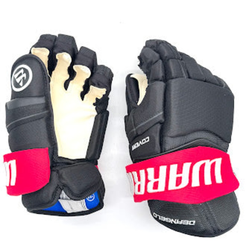 Warrior Covert QRE Pro – NHL Pro Stock Glove – Tony Deangelo (Black/Red)