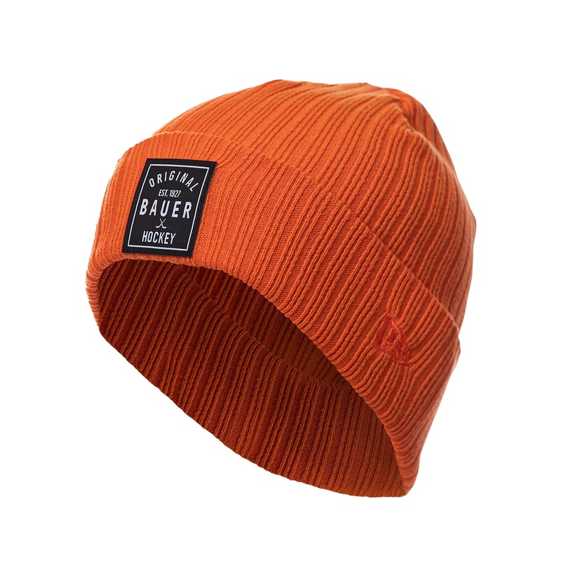 Bauer Rib Patch Youth Toque|Orange|OSFA
