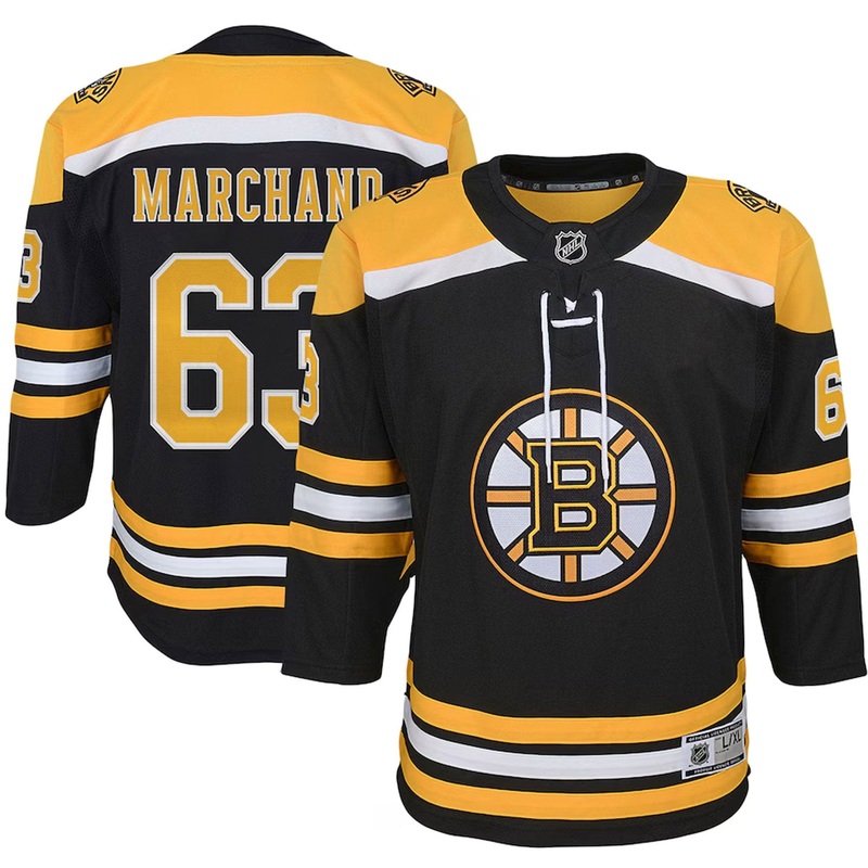 Outer Stuff Premier Junior Jersey – Boston Bruins Brad Marchand
