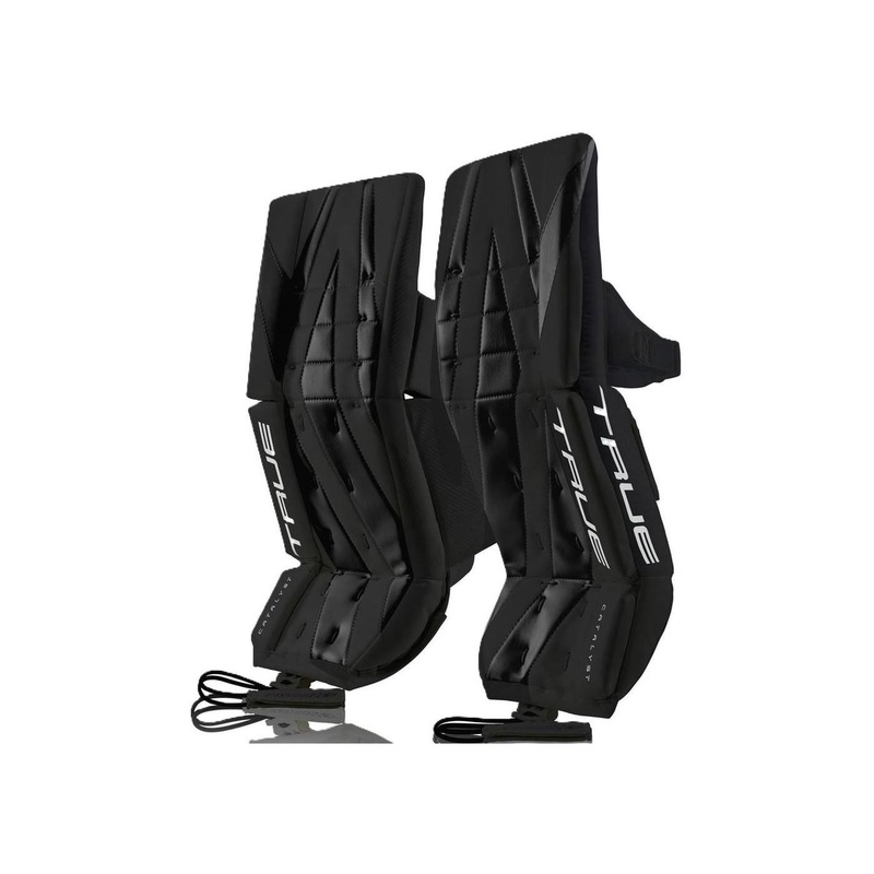TRUE Goalie Leg Pads Catalyst Jr Black