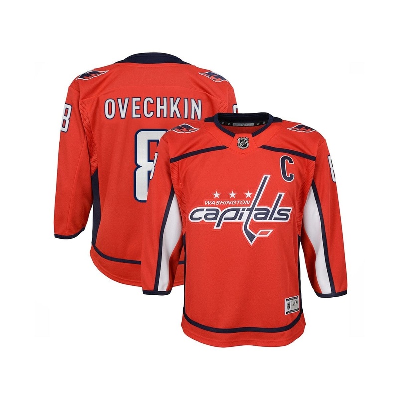 Washington Capitals Home Outer Stuff Premier Youth Jersey – Alexander Ovechkin