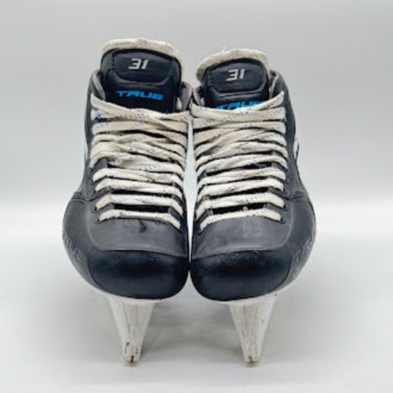 True Pro Custom – NHL Used Pro Stock Goalie Skates – Anthony Stolarz
