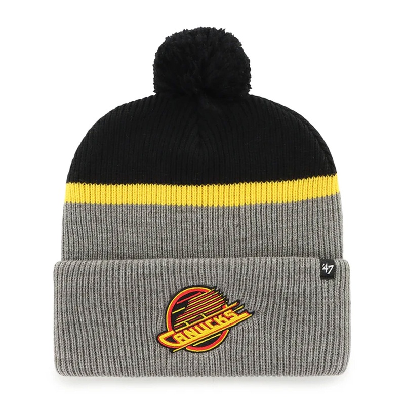 47 Brand NHL Split Shadow Cuff Knit Toque – Vancouver Canucks Skate