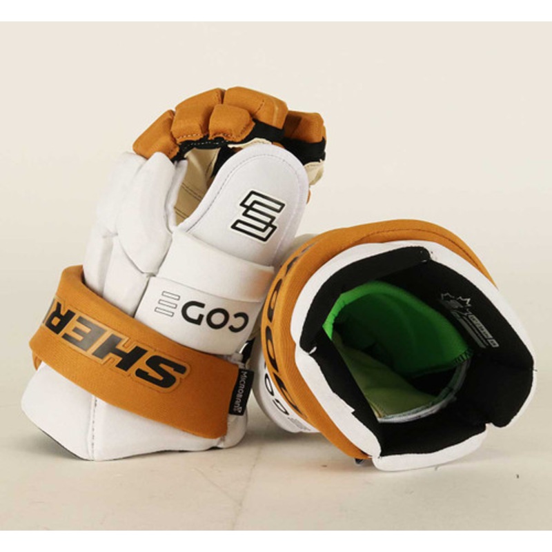 15 Sherwood Code Encrypt 1 Gloves – Team Stock Vegas Golden Knights #4