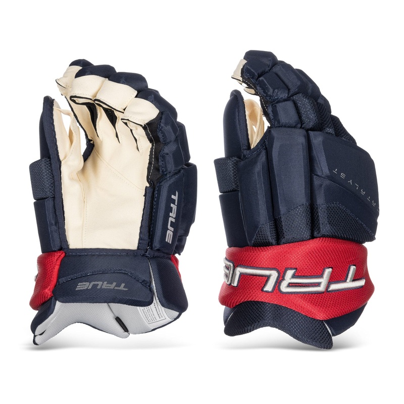TRUE Catalyst Pro Stock Senior Hockey Glove – Columbus Blue Jackets