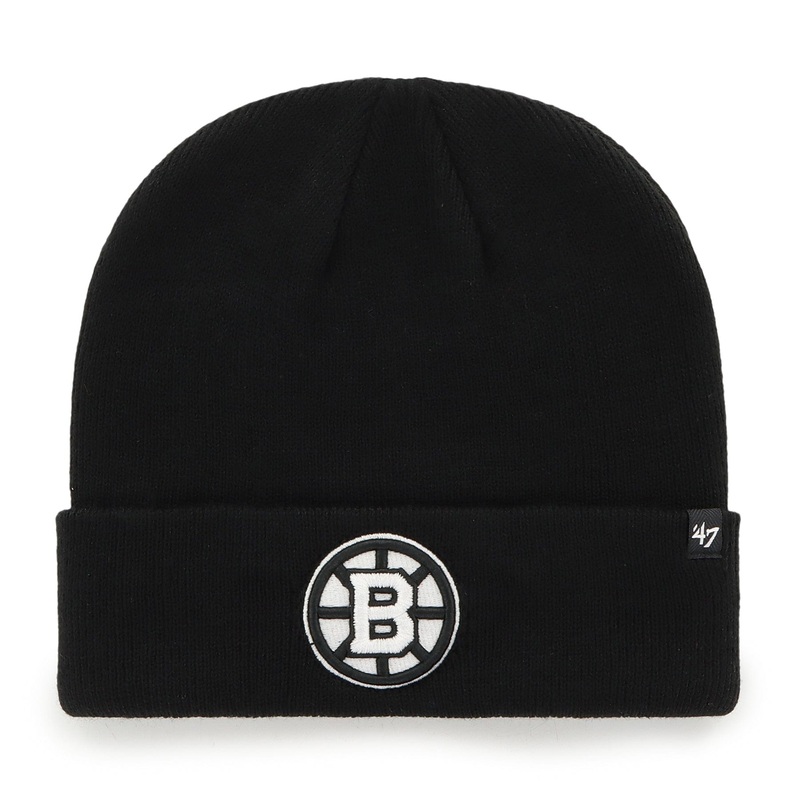 47 Brand NHL Attitude Raised Cuff Knit Toque – Boston Bruins