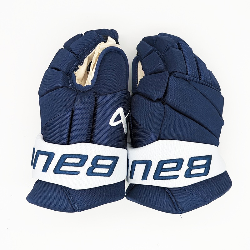 Bauer Vapor Hyperlite – NCAA Pro Stock Glove (Navy/White)