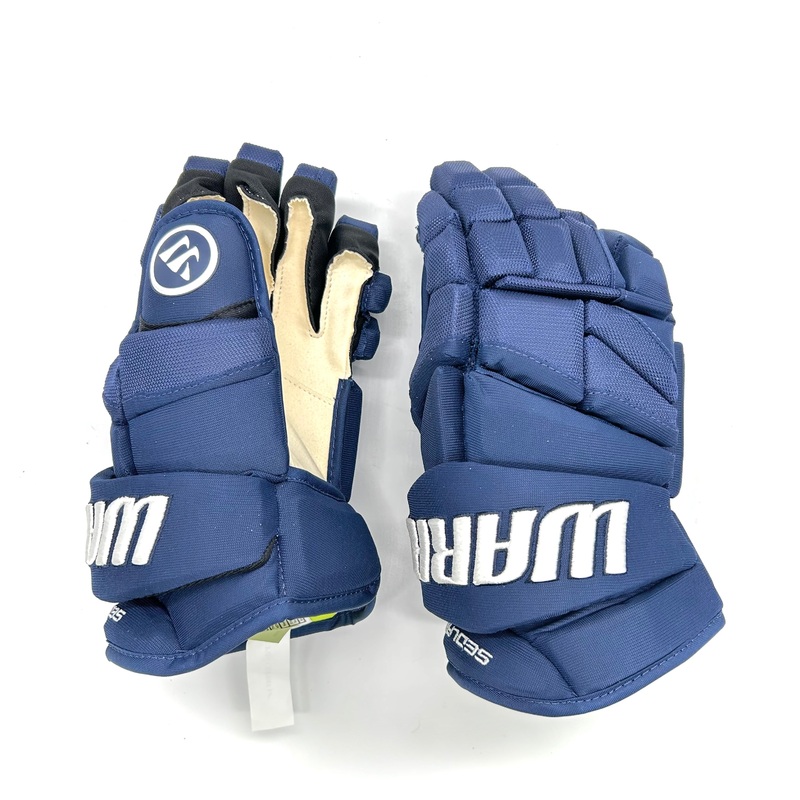 Warrior Alpha LX Pro – NHL Pro Stock Glove – Lukas Sedlak (Navy)