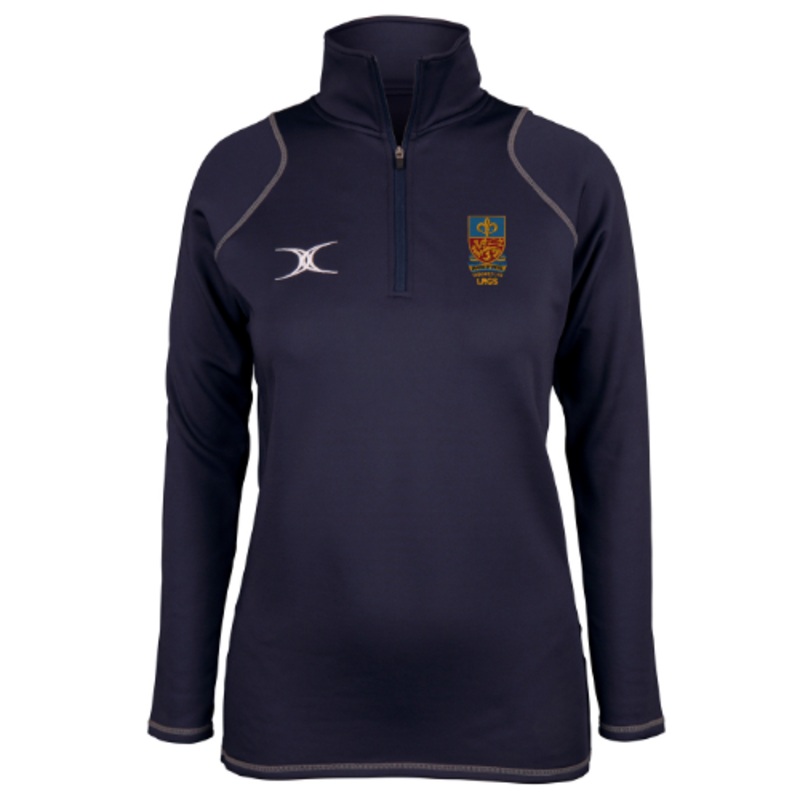 Lancaster Royal Grammar School 6th Form Adult’s Dark Navy Quest Ladies 1/4 Zip Fleece