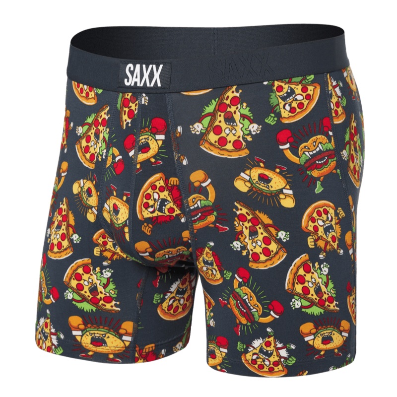 Saxx Vibe Boxers – Food Fight – India Ink