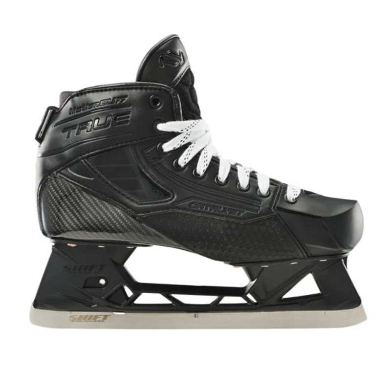 True Senior Catalyst 7X4 Blackout Hockey Goalie Skate