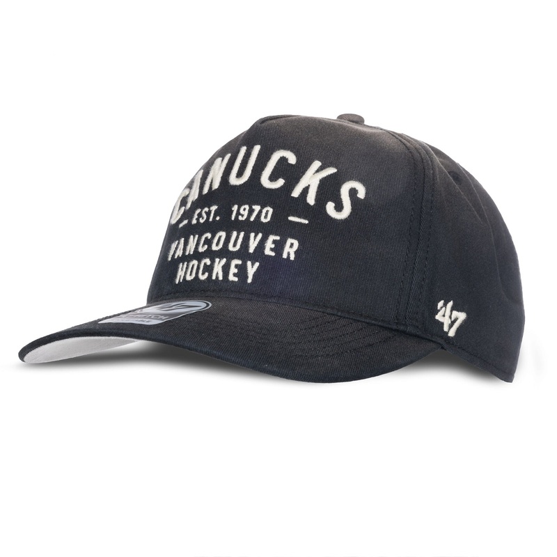 47 Brand NHL Dusted Laramie Hitch Adjustable Hat – Vancouver Canucks Skate