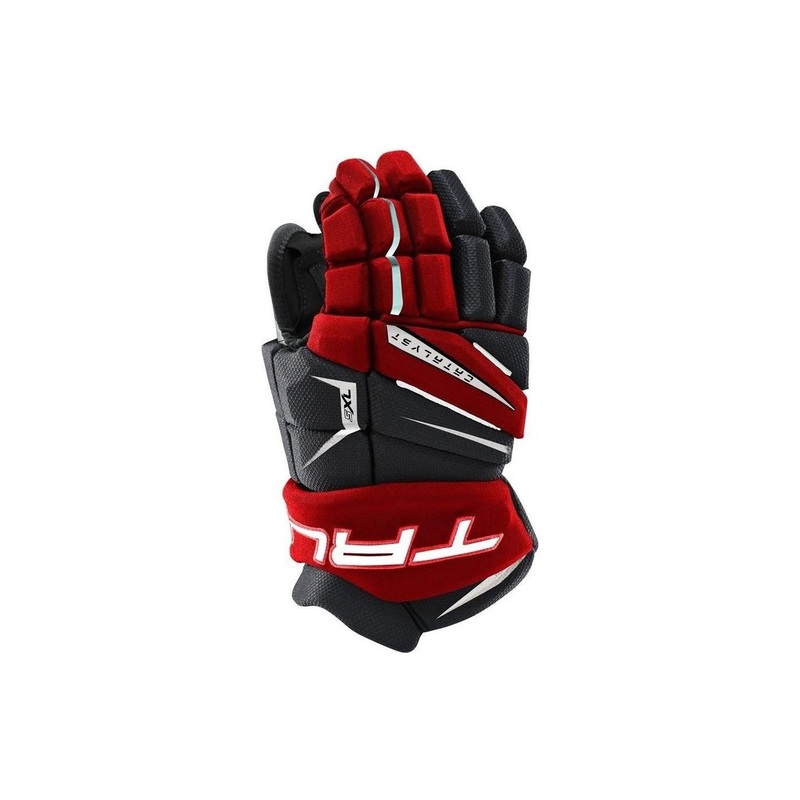 TRUE Hockey gloves Catalyst 7X5 Jr Black/Red