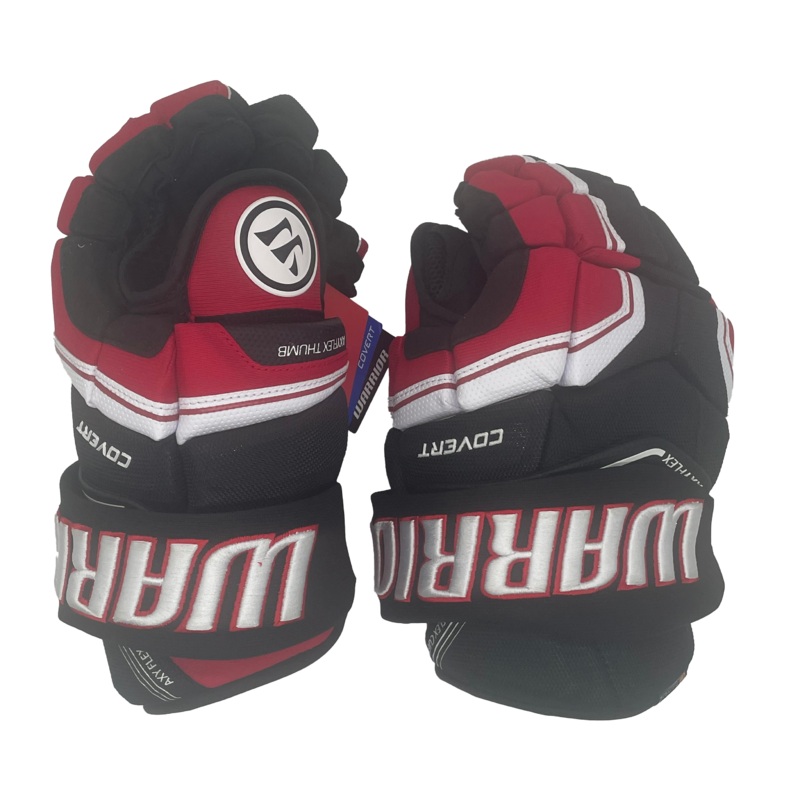 Warrior Covert QRE – Pro Stock Glove (Black/Red/White)