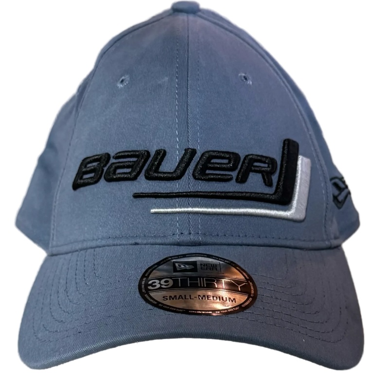 Bauer – New Era Stick Fitted Hat (Grey)