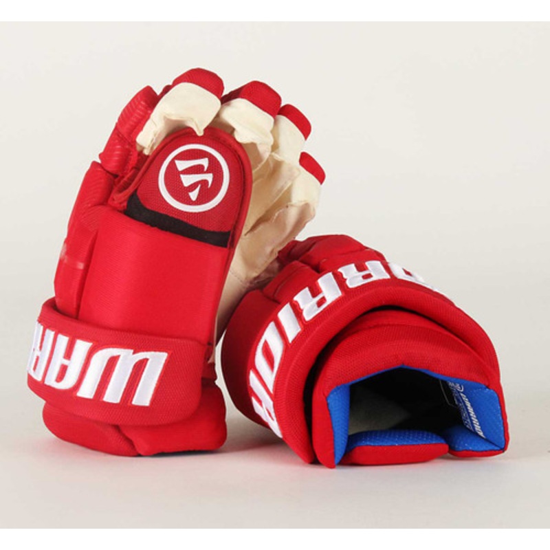 15 Warrior Covert QR6 Pro Gloves – Team Stock Detroit Red Wings