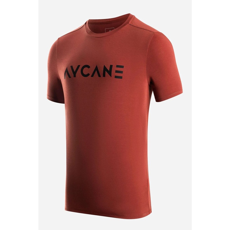 Aycane T-Shirt Ewoke Sr BRICK RED
