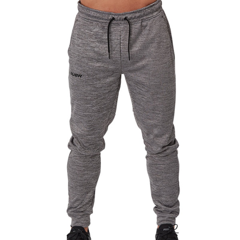 Bauer Vapor Fleece Joggers – Grey (Adult)