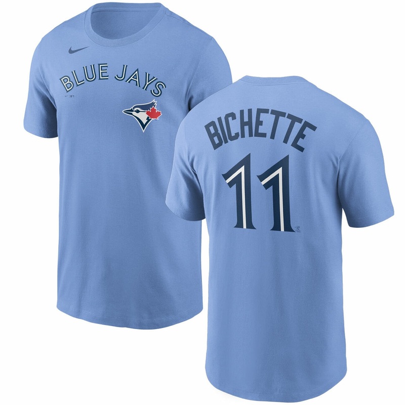 Name & Number Player Blue Jays T-Shirt