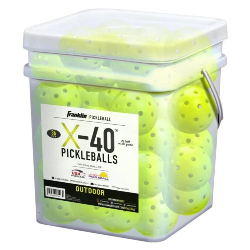 X-40 Outdoor Pickleballs – 36 Pack