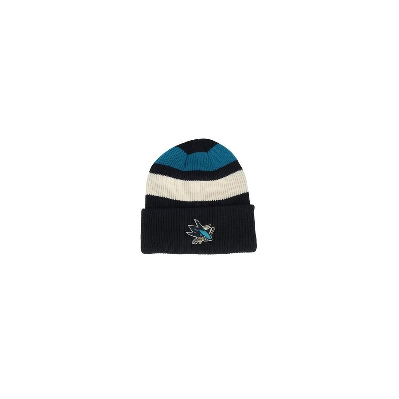 47 Brand Hat NHL Clubhouse Jennings Cuff Knit San Jose Sharks