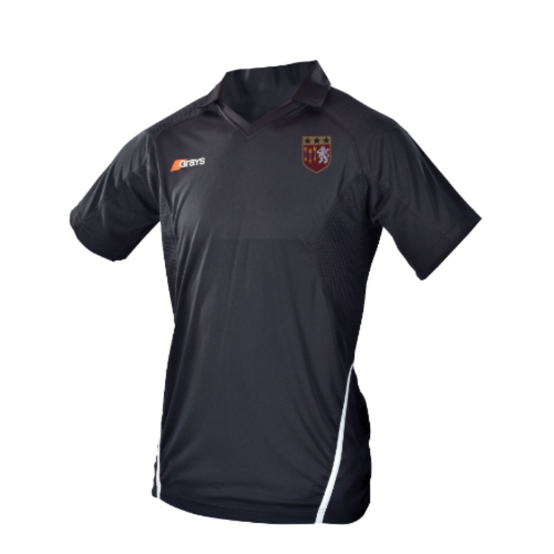 BKHS Adult’s Black / White G750 Mens Shirt-Black