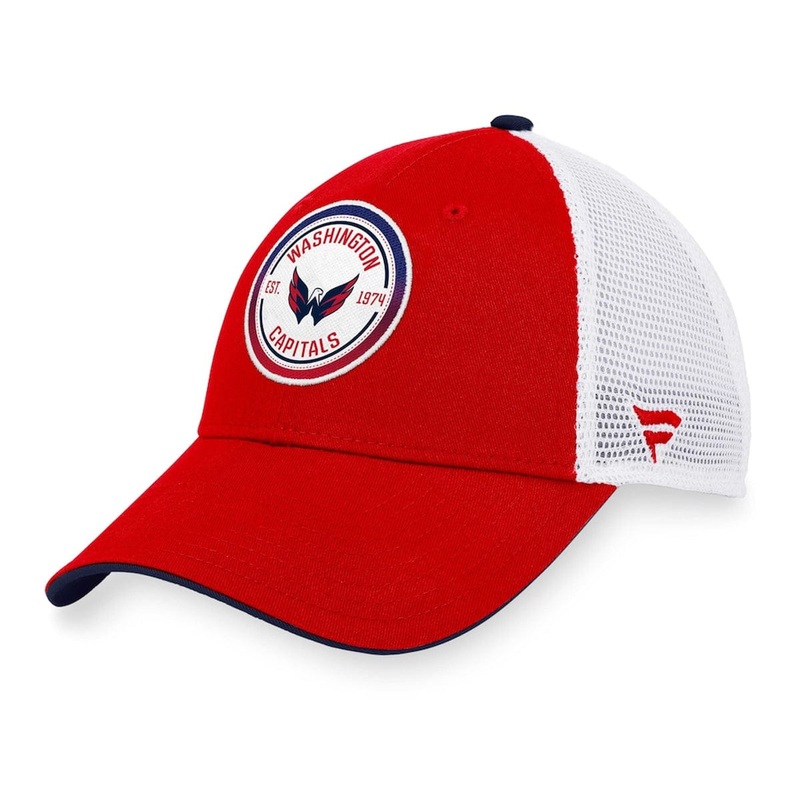 Washington Capitals Fanatics Iconic Gradient Structured Trucker Hat