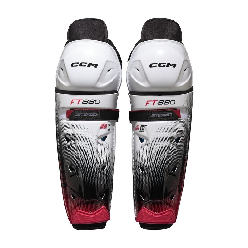 CCM Shin Guards Jetspeed FT880 Sr