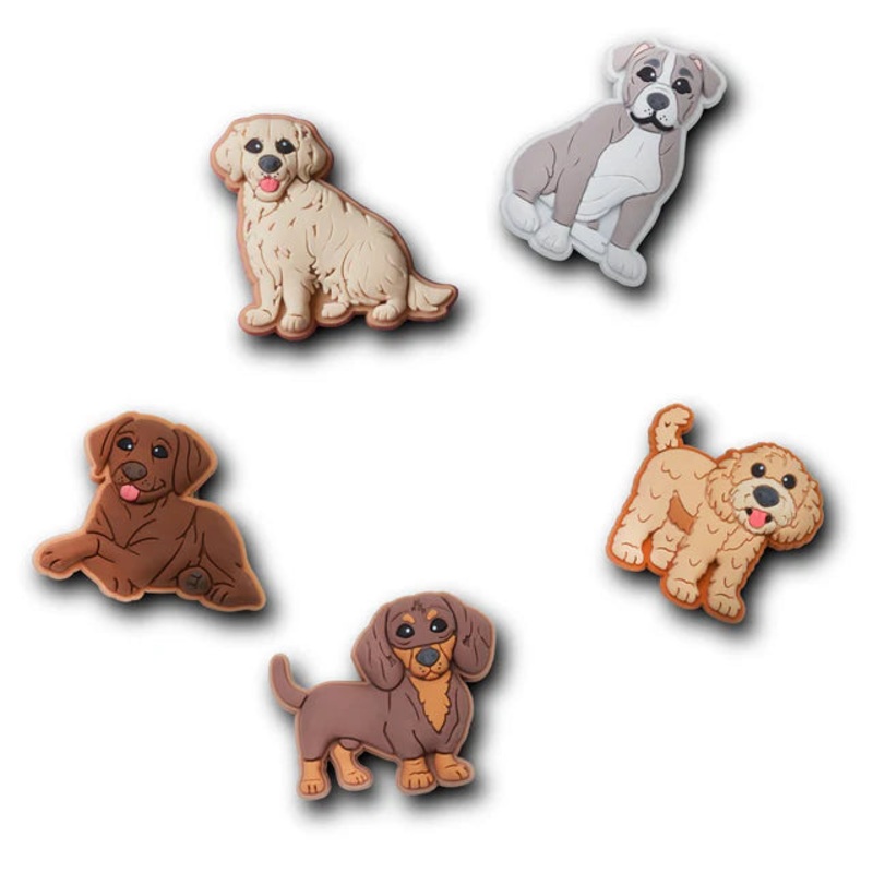 Crocs Doggie Doodle Jibbitz Charms – 5 Pack