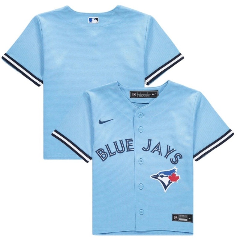 INFANT TORONTO BLUE JAYS REPLICA JERSEY LIGHT BLUE