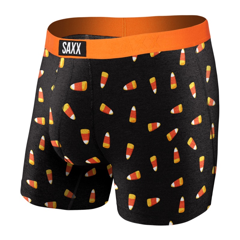 Saxx Vibe Boxers – Black The Corniest
