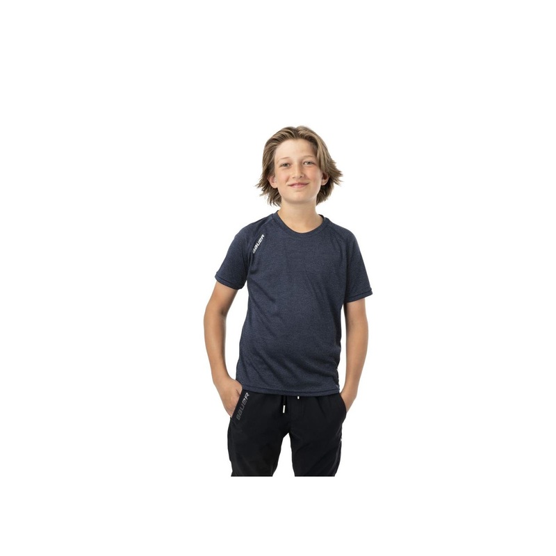 Bauer T-shirt Team Tech Jr Navy