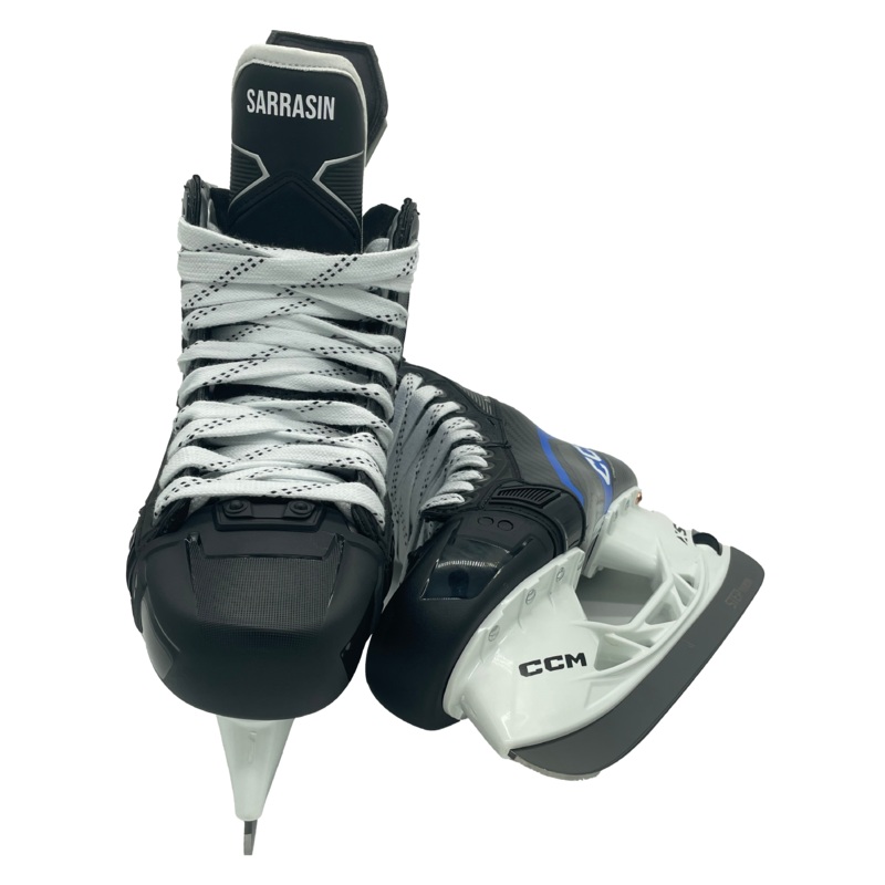 CCM Tacks AS-V Pro – Pro Stock Hockey Skates – Size 8.5R (Black/Blue)