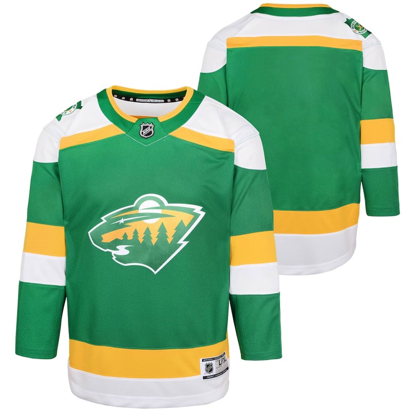 Outer Stuff Premier Junior Third Jersey – Minnesota Wild