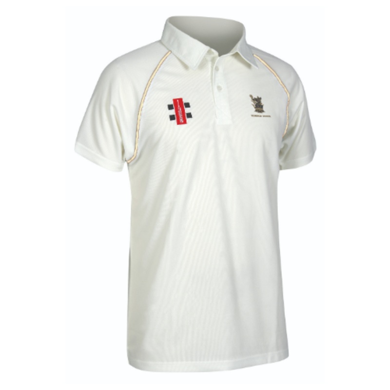 Sedbergh School Adult’s Ivory Matrix Shirt