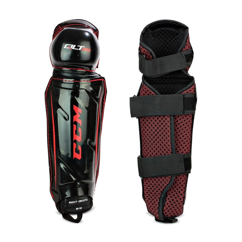 CCM QuickLite 190 Senior Ball Hockey Shin Guards
