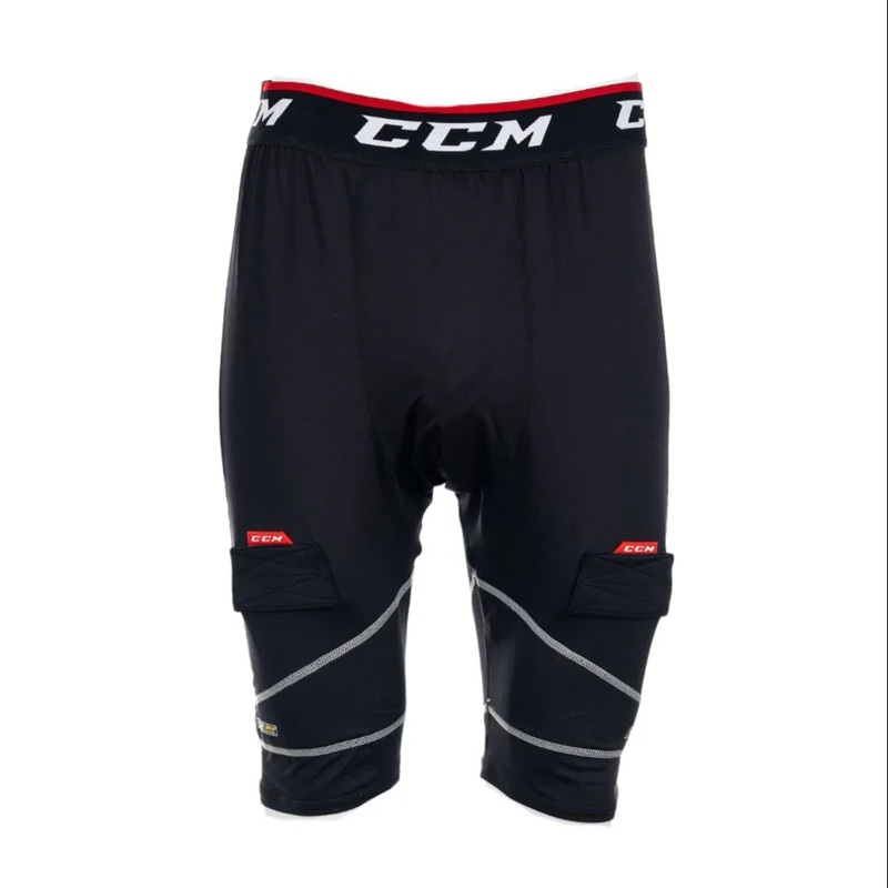 CCM Mens Cut Protective Short|XXL|Black
