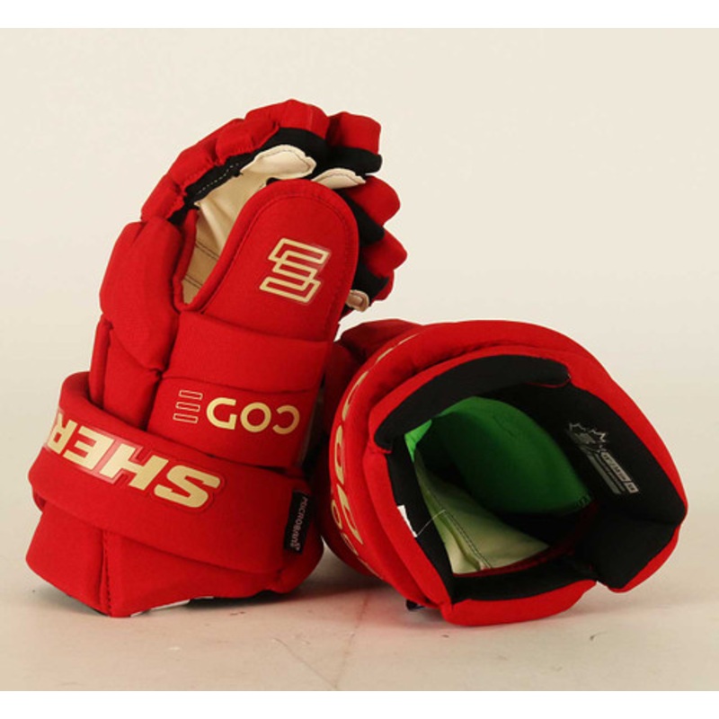 14 Sherwood Rekker Morph 1 Gloves – Team Stock Calgary Flames #2